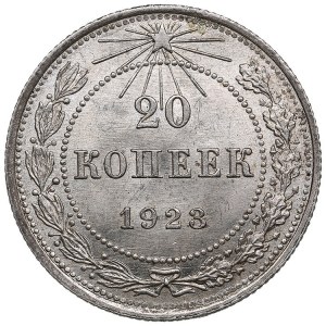 Rusko (RSFSR) 20 kopějek 1923