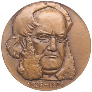 Russia (USSR) Bronze (Tombac) Medal 1982 ЛМД (L) - Playwright and poet Henrik Ibsen - NGC MS 66