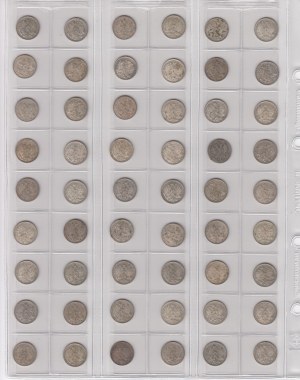 Gruppe von Münzen: Finnland (Russland) 25 Penniä (54)
