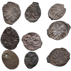 Russia, AR Hammered (wire) coins - from Ivan IV the Terrible to Vasiliy IV Shuisky (9)