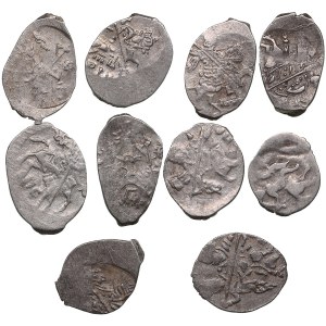 Russia, AR Hammered (wire) coins (10) - from Ivan IV the Terrible to Mikhail Fyodorovich