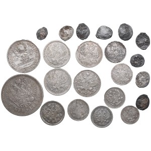 Group of Russian coins (22)