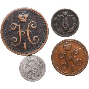 Group of Russian coins (4)