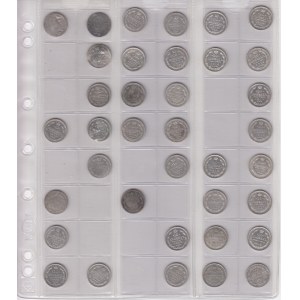 Collection of Russian 10 Kopecks coins (37)