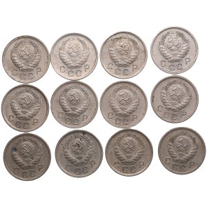Groupe de 10 Kopecks russes (URSS) 1940 (12)