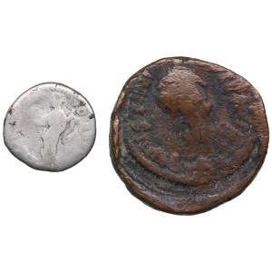 Römische und byzantinische Münzen (2)