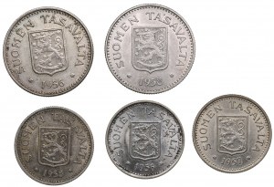 Collezione di monete della Finlandia (5)