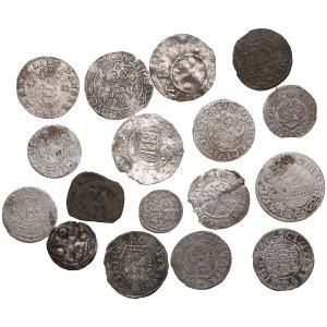 Gruppe von Weltmünzen (17)