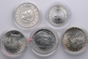 Sammlung von italienischen Münzen 1970-2001 (5)