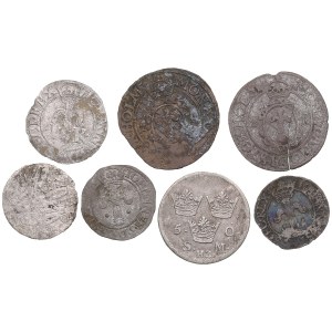 Sweden: Group of coins (7)