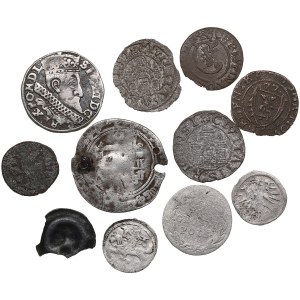 Gruppe von Weltmünzen (11)
