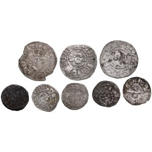 Dorpat (Vescovato) e Riga (Ordine Livoniano) Piccola collezione di monete d'argento (7)
