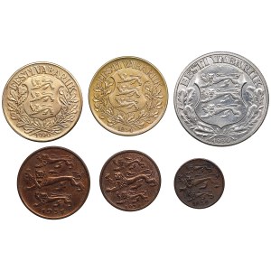 Group of coins: Estonia (6)