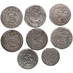 Small Collection of Riga (Poland) Solidus coins (8)