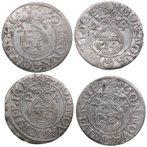 Riga (Sweden) 1/24 Taler 1623, 1624 - Gustav II Adolf (1611-1632) (4)