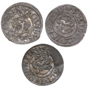Riga (Suède) Solidus 1633, 1634 - Gustav II Adolf (1611-1632) (3)