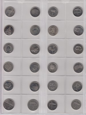 Lettland: Sammlung von Münzen 1922-2012 (64)