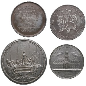 Silver Modern Reproductions of Courland Coins and Medals (4)