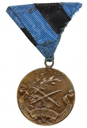 Estonia Award Bronze Medal 1920 - In memory of the Estonian War of Independence 1918-1920