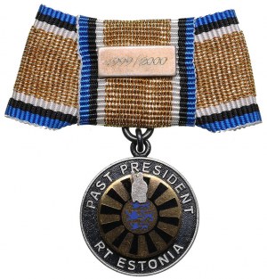 Odznak Estonska 2000 - Prezident Päst - RT Estonsko