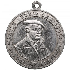 Germany (Nürnberg) WM Medal 1883 - 400th anniversary of the birth of Martin Luther