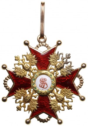 Russia Gold Order of St. Stanislaus 2nd Class (1882-1898)