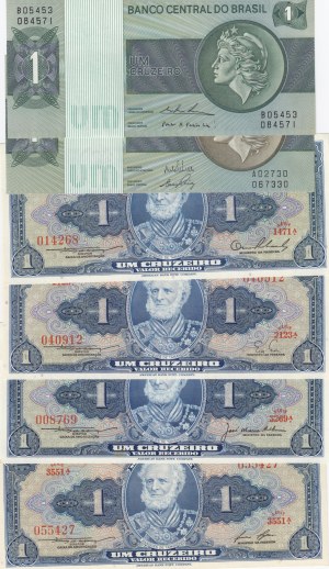 Group of Argentina & Brazil Banknotes (17)