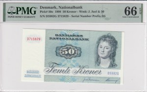 Denmark 50 Kroner 1998 - PMG 66 EPQ Gem Uncirculated