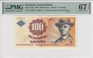 Dänemark 100 Kroner 1999 - PMG 67 EPQ Superb Gem Unc