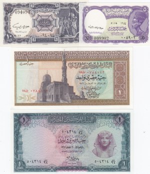 Group of Egypt Banknotes (8)