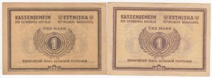Estonia 1 Mark 1919 (2)