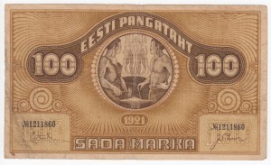 Estonsko 100 Marka 1921