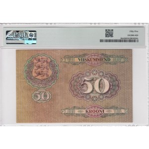 Estonia 50 Krooni 1929 - PMG 55 About Uncirculated