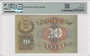 Estonia 20 Krooni 1932 - PMG 66 EPQ Gem Uncirculated