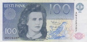 Estonia 100 Krooni 1992