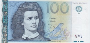 Estonia 100 Krooni 1999 - Sostituzione