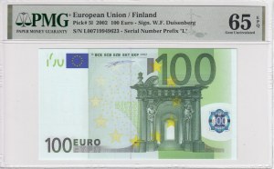 Finlandia 100 Euro 2002 - Finlandia - PMG 65 EPQ Gem Uncirculated
