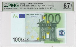 Finland 100 Euro 2002 - Finland - PMG 67 EPQ Superb Gem Unc