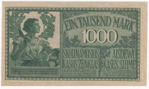 Germany (Occupation of Lithuania WWI, Kowno) 1000 Mark 1918