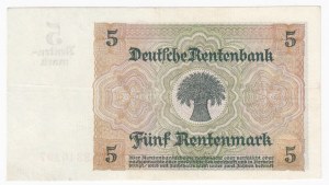 Germany 5 Rentenmark 1926