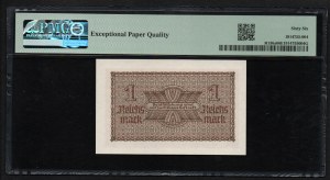 Allemagne (Territoires occupés WWII) 1 Reichsmark (1940-45) - PMG 66 EPQ Gem Uncirculated