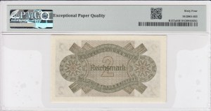 Germany (Occupied Territories WWII) 2 Reichsmark ND (1940-1945) - PMG 64 EPQ Choice Uncirculated