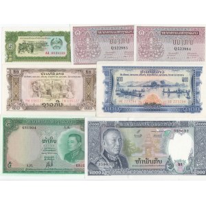 Group of Laos Banknotes (12)