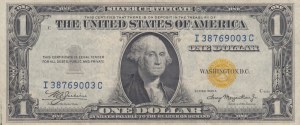 USA 1 Dollar 1935 - Yellow Seal