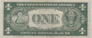 USA 1 dolar 1935 - Žlutá pečeť