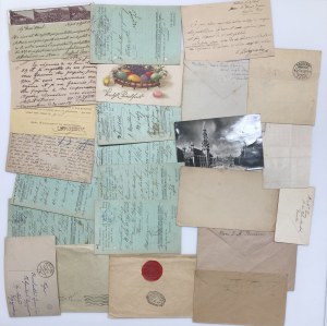 Group of postcards & envelopes: Italy, etc (24)