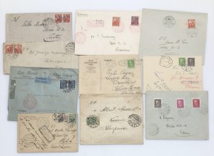 Group of envelopes & postcards: Estonia (10)
