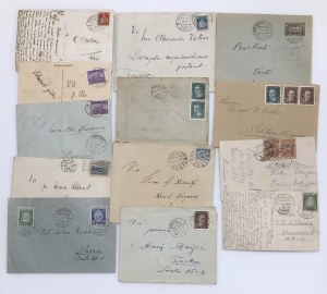 Group of envelopes & postcards: Estonia (13)