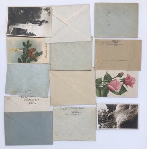 Group of envelopes & postcards: Estonia (13)