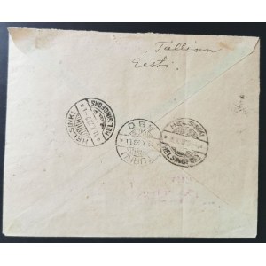 Estland Luftpostumschlag 1923 nach Finnland